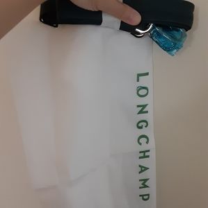 Longchamp with strap bag new graphite
